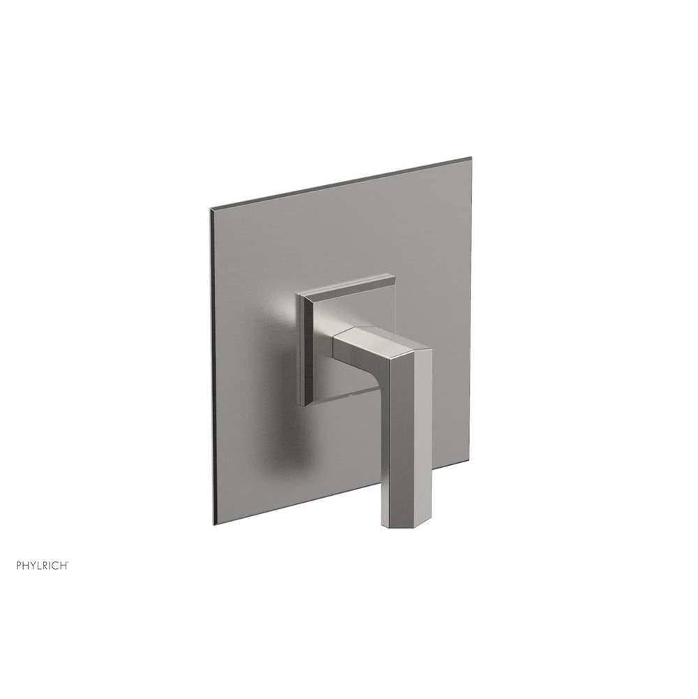 Phylrich - Pb Diama Shwr Plate Trim, Lever Handle - Satin chrome