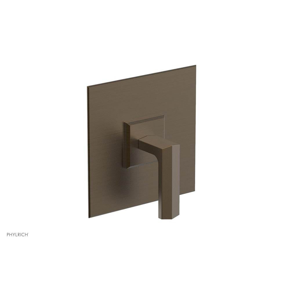 Phylrich - DIAMA 3/4'' Thermostatic Shower Trim, Lever Handle 4-560 - Old English Brass