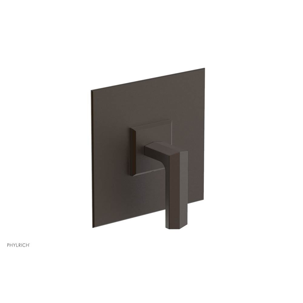 Phylrich - Pb Diama Shwr Plate Trim, Lever Handle - Oil Rubbed Bronze