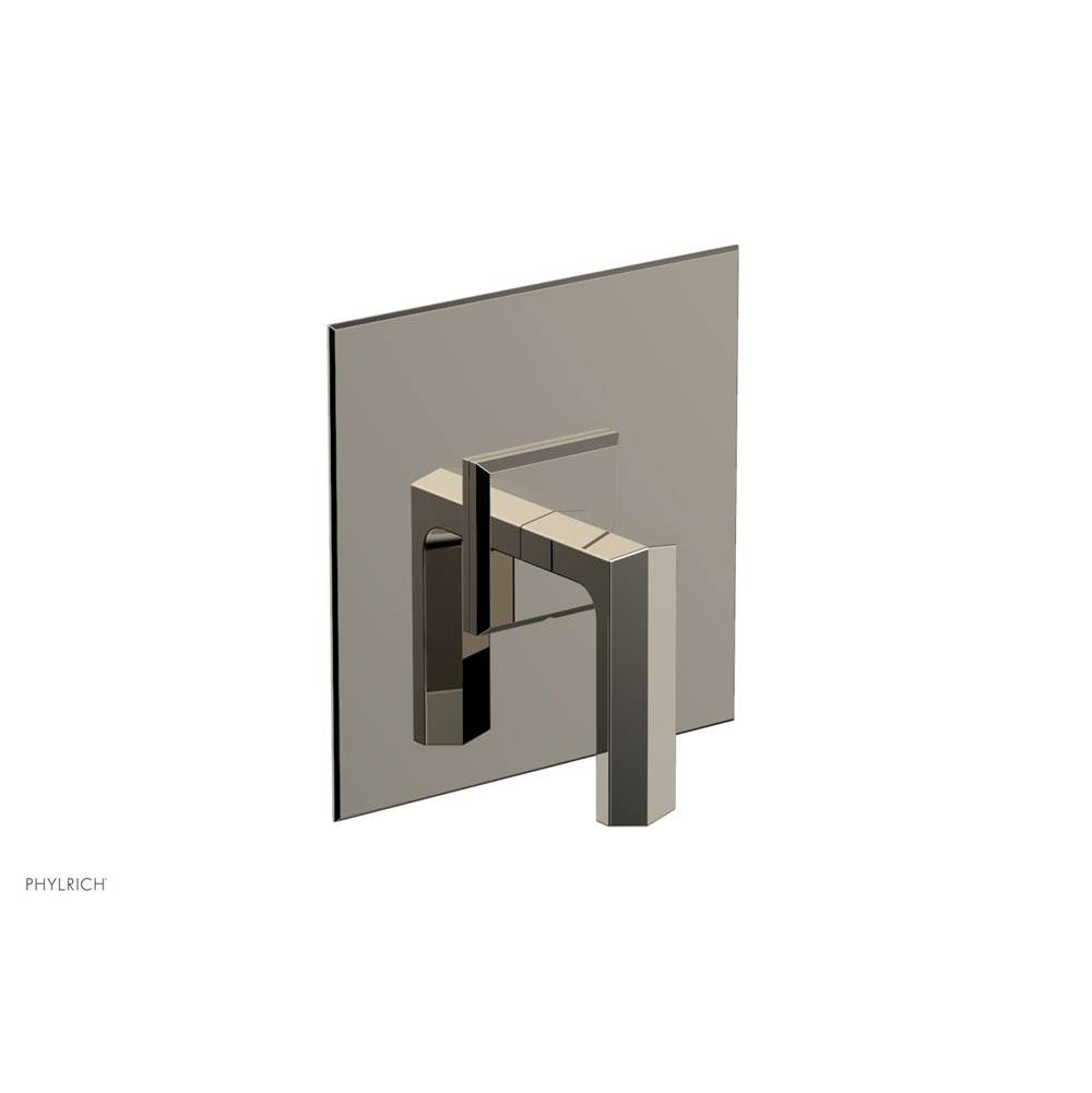 Phylrich - Pb Diama Shwr Plate Trim, Lever Handle - Polished Nickel