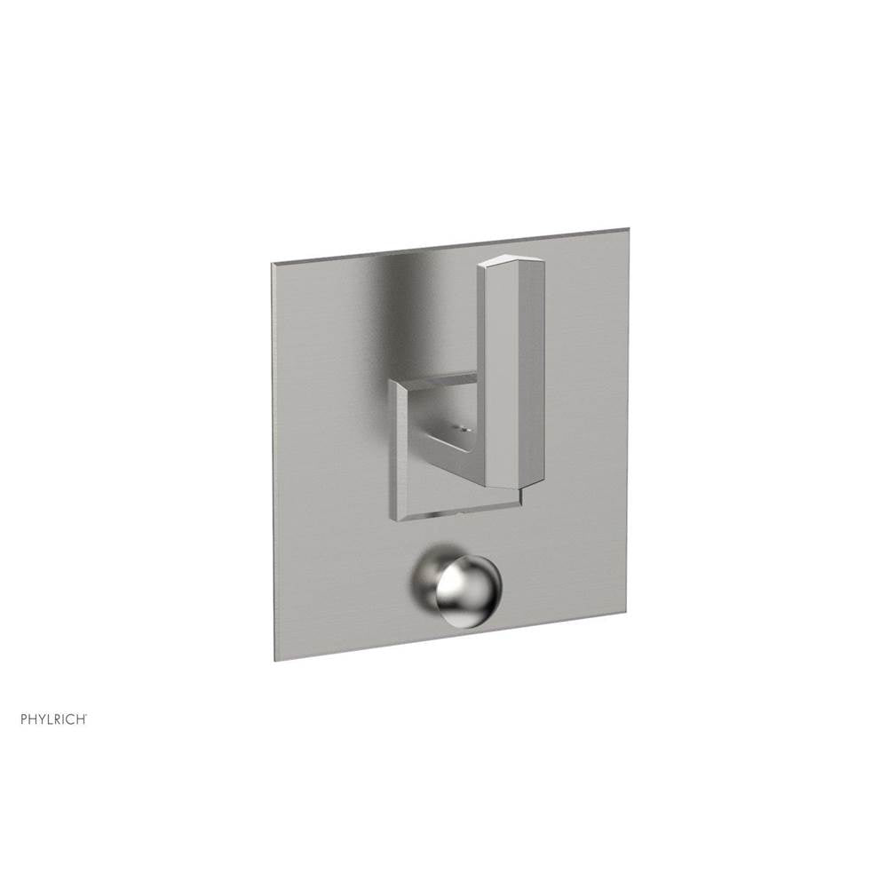 Phylrich - Pb Diama Shwr Plate W/Div, Lever Handle - Satin chrome