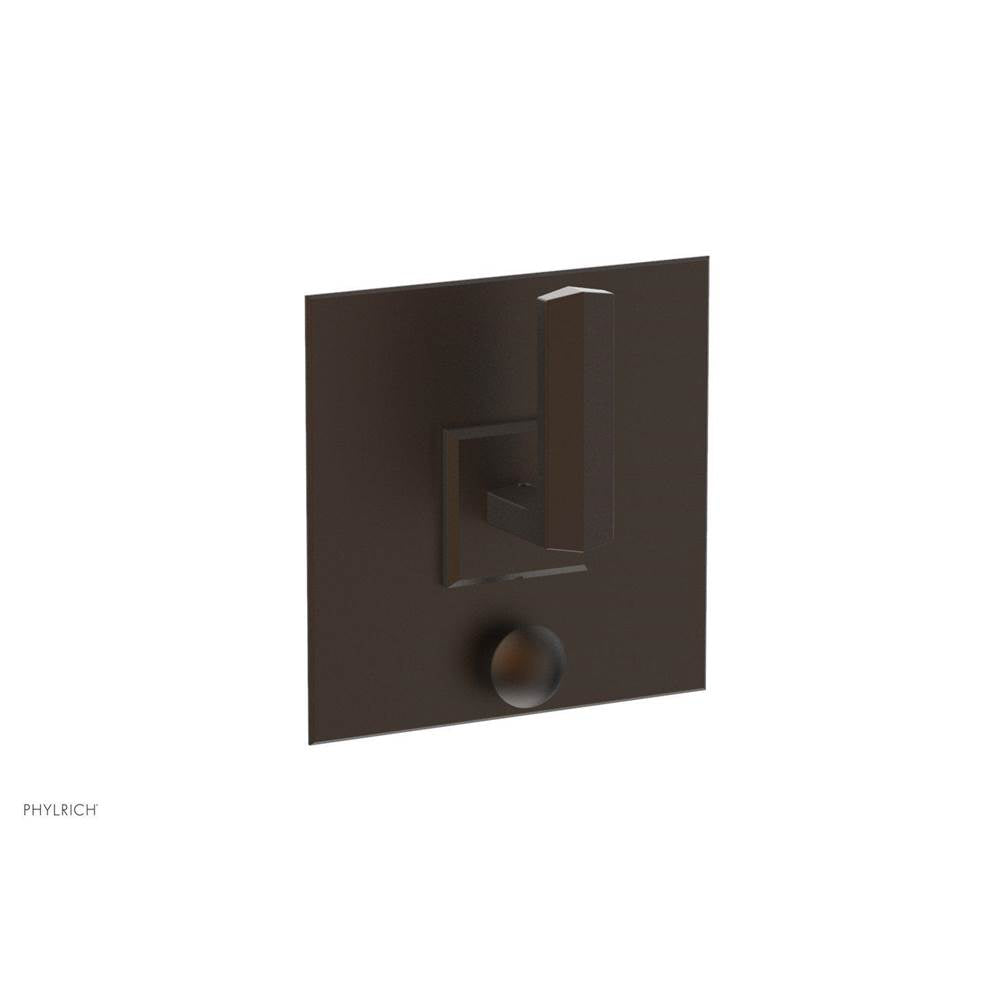 Phylrich - Pb Diama Shwr Plate W/Div, Lever Handle - Oil Rubbed Bronze