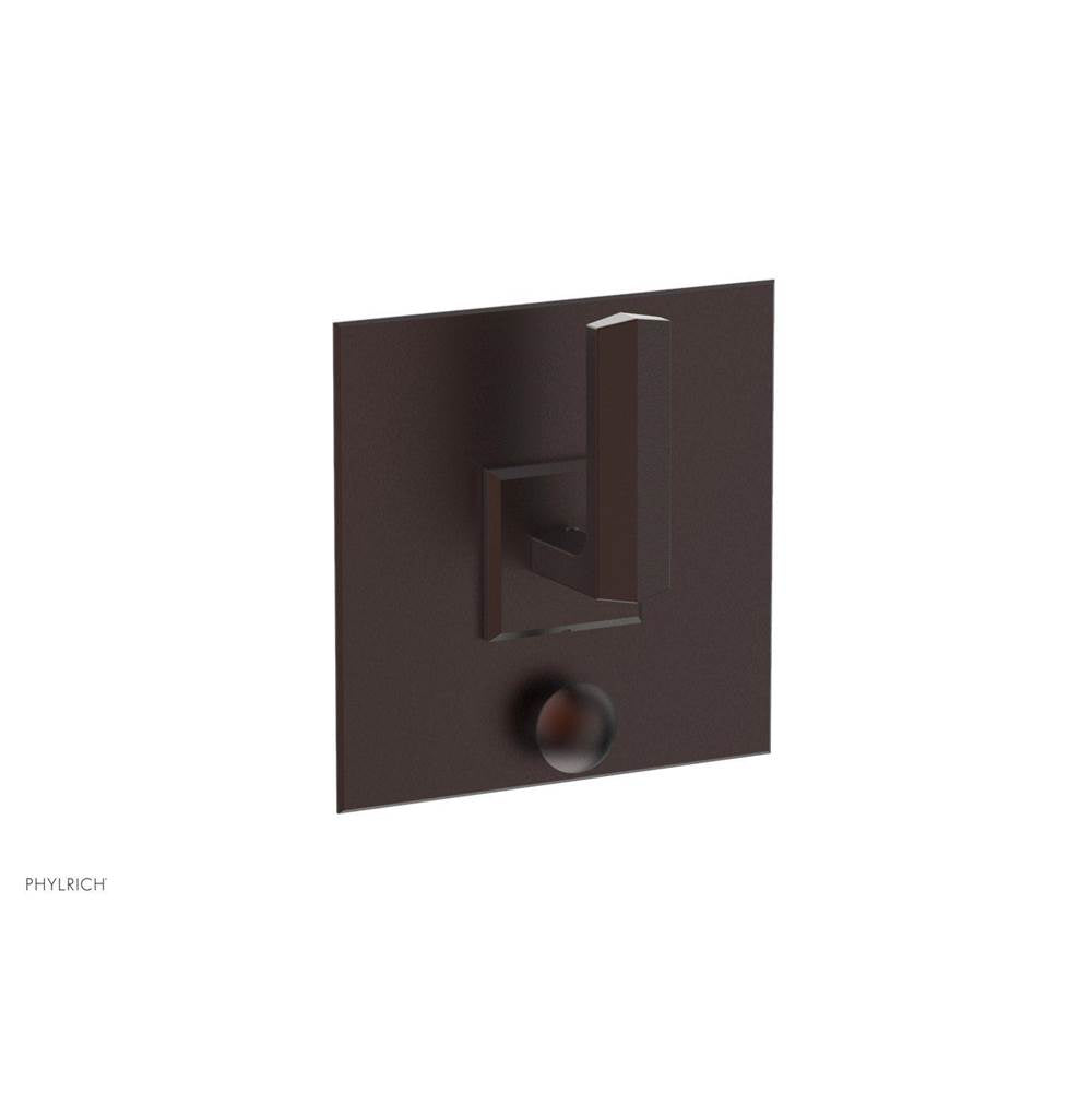 Phylrich - Pb Diama Shwr Plate W/Div, Lever Handle - Weathered Copper