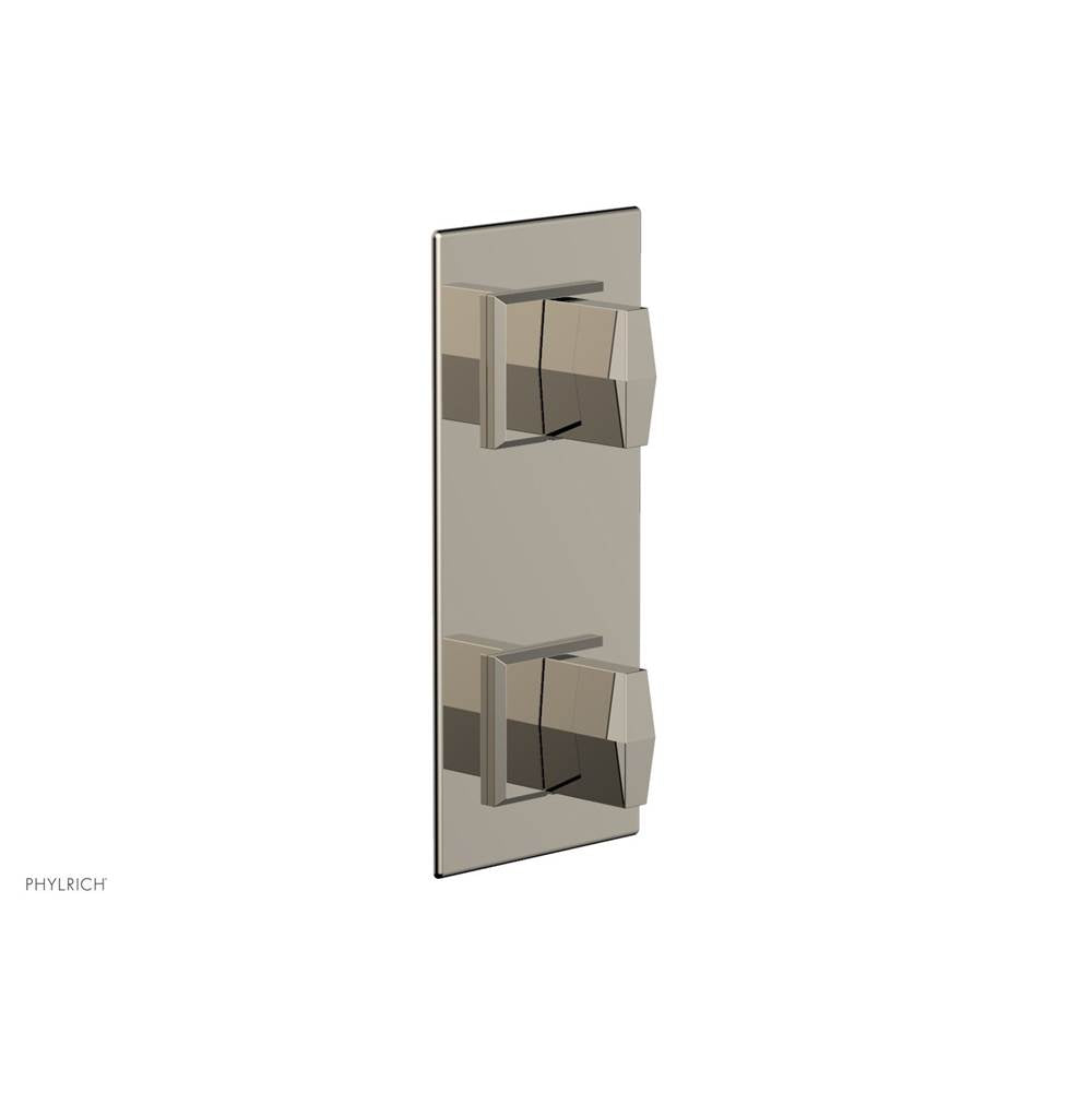 Phylrich - Ts Vlv Trim Diama W/Vol Contrl Or Div, Blade Hdl - Polished Nickel