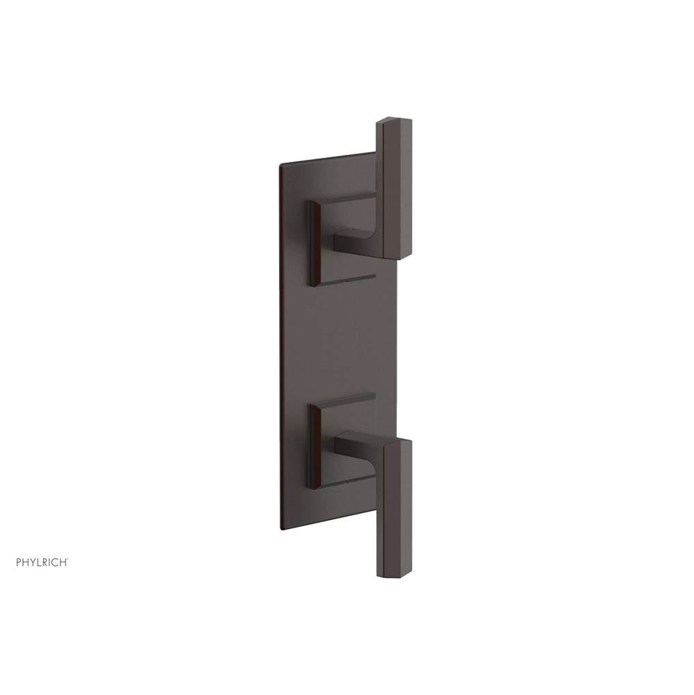 Phylrich - Ts Vlv Trim Diama W/Vol Contrl Or Div, Lever Hdl - Weathered Copper