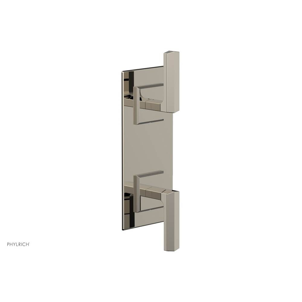 Phylrich - Ts Vlv Trim Diama W/Vol Contrl Or Div, Lever Hdl - Polished Nickel