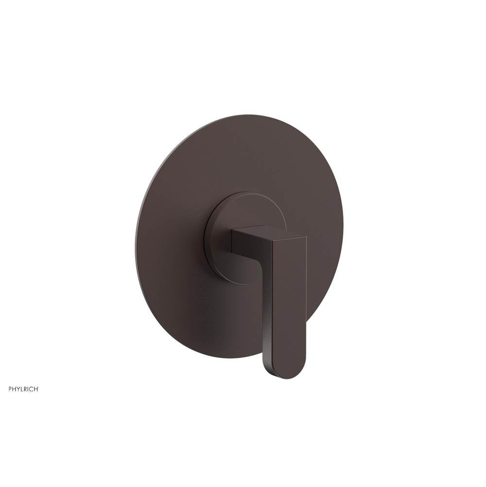 Phylrich - 1/2'' And 3/4'' Rond Therm Shwr To, Lever Handle - Weathered Copper