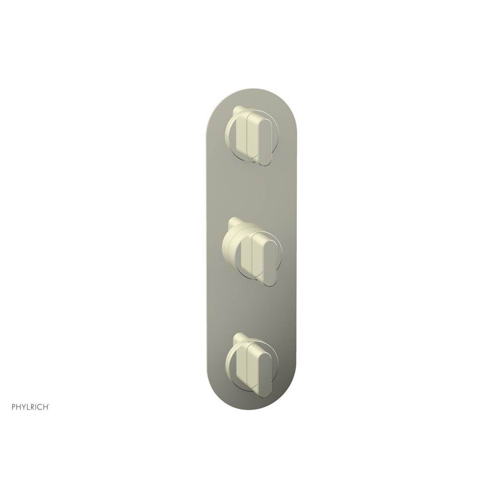 Phylrich - 1/2'' And 3/4'' Rond Therm Shwr To, Blade Handle - Polished Chrome