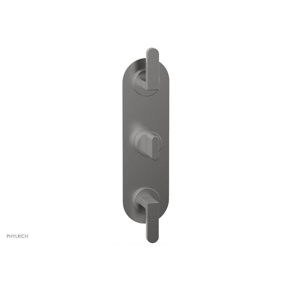Phylrich - 1/2'' And 3/4'' Rond Therm Shwr To, Lever Handle - Satin chrome