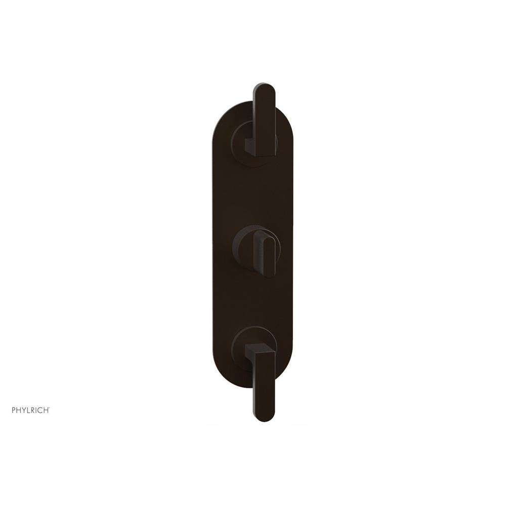 Phylrich - 1/2'' And 3/4'' Rond Therm Shwr To, Lever Handle - Oil Rubbed Bronze