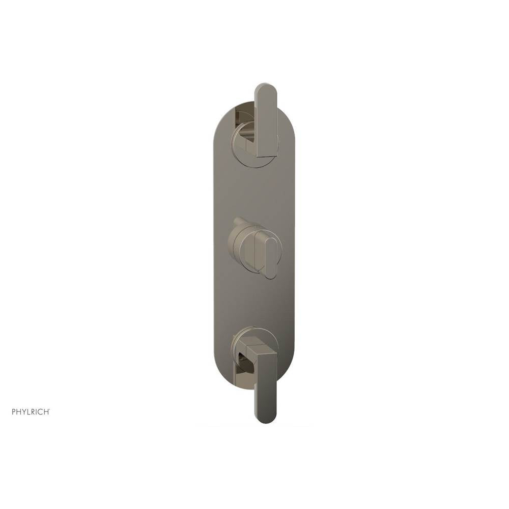 Phylrich - 1/2'' And 3/4'' Rond Therm Shwr To, Lever Handle - Polished Nickel