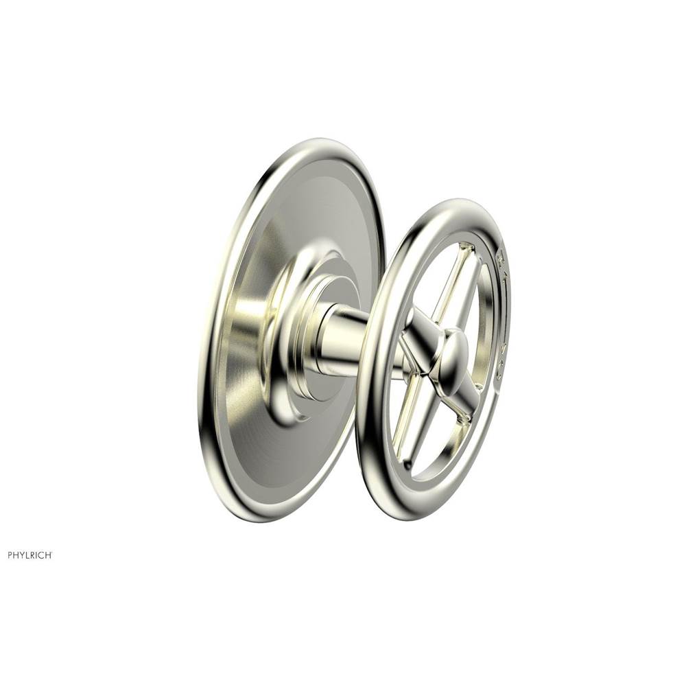 Phylrich - Pb Works Shwr Plate Trim, Cross Handle - Satin Nickel