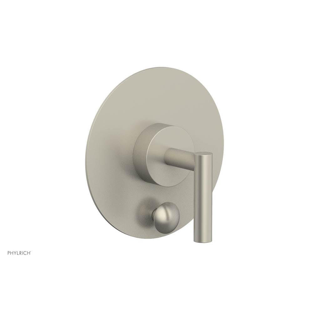 Phylrich - Pb Shower Plate W Div Set Lever Hdl Trim - Burnished Nickel
