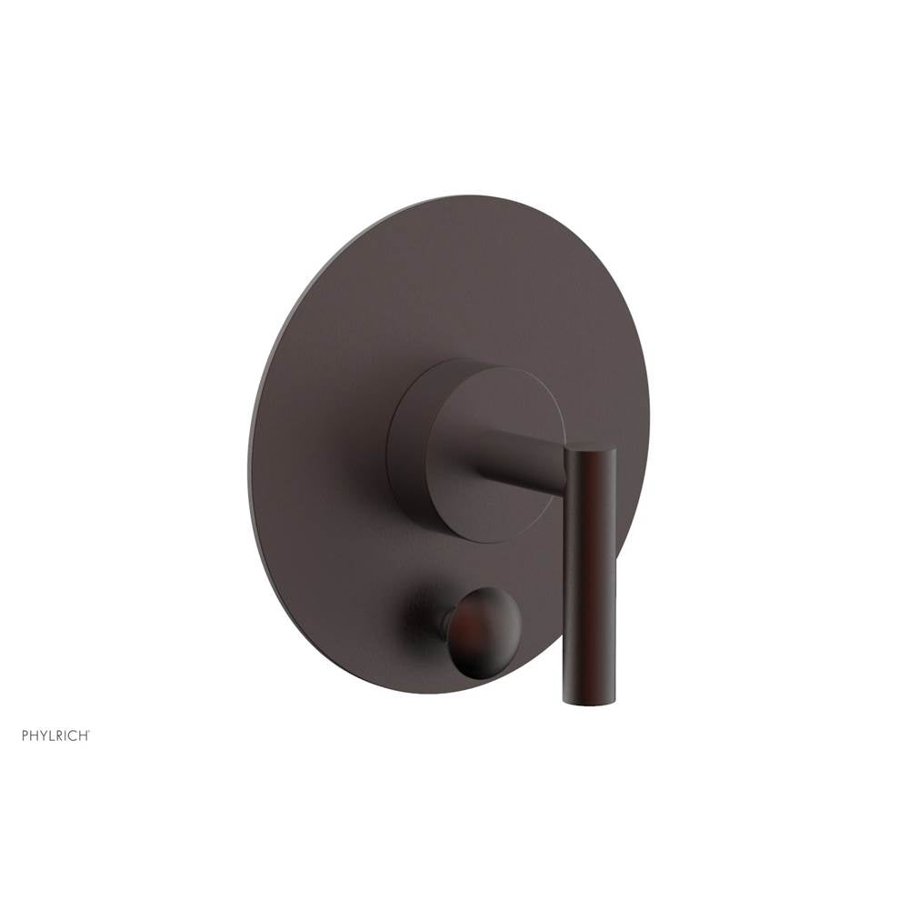 Phylrich - Pb Shower Plate W Div Set Lever Hdl Trim - Weathered Copper