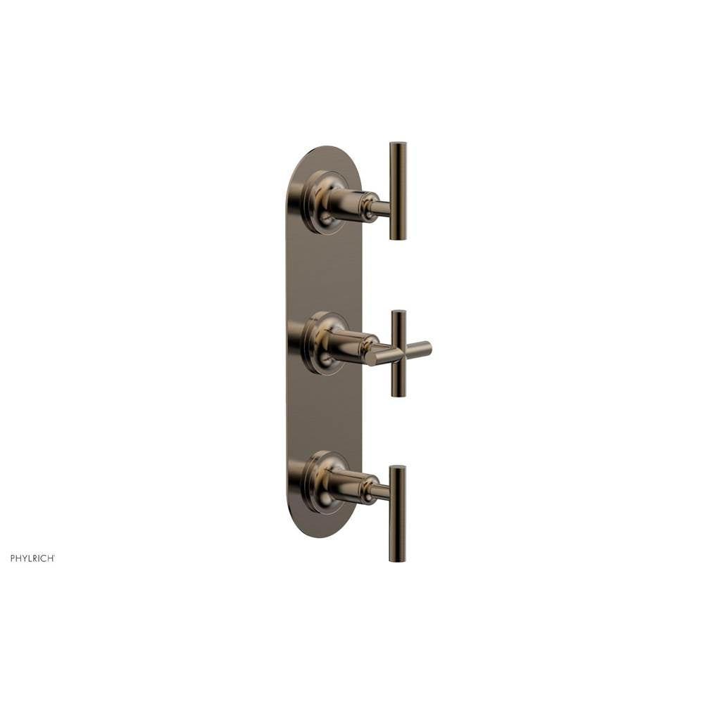 Phylrich - 4 Lever Handle 1/2 & 3/4 Ts Trim Kit - Antique Brass