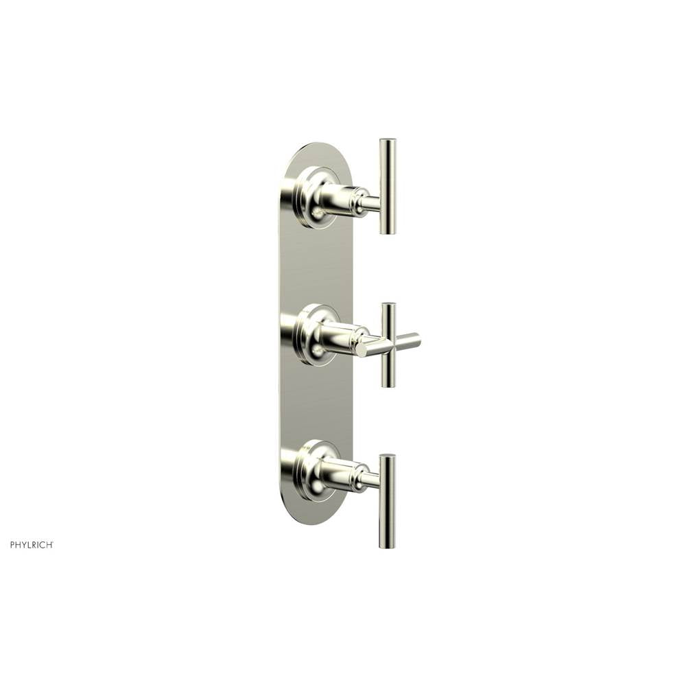 Phylrich - 4 Lever Handle 1/2 & 3/4 Ts Trim Kit - Satin Nickel