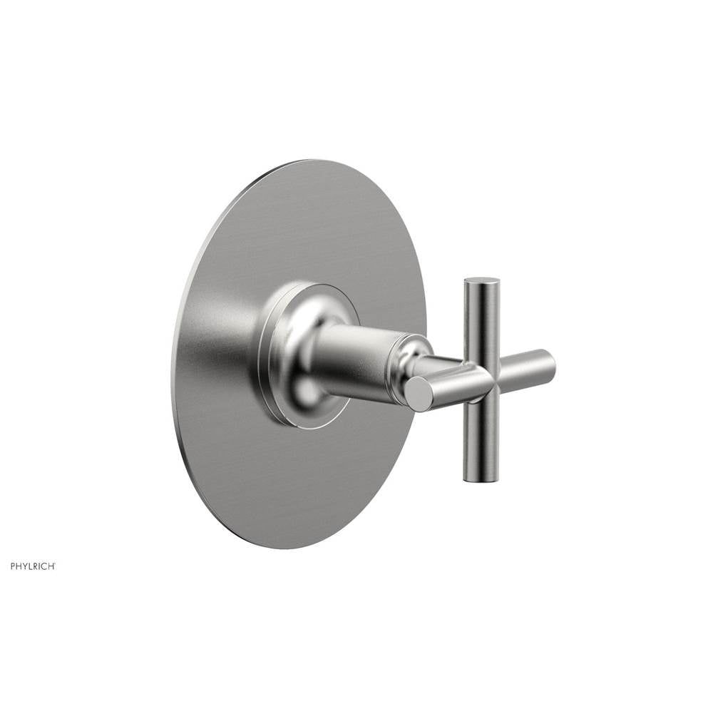 Phylrich - 3 Cross Handle Trim Kit (Ts & Bp) - Satin chrome