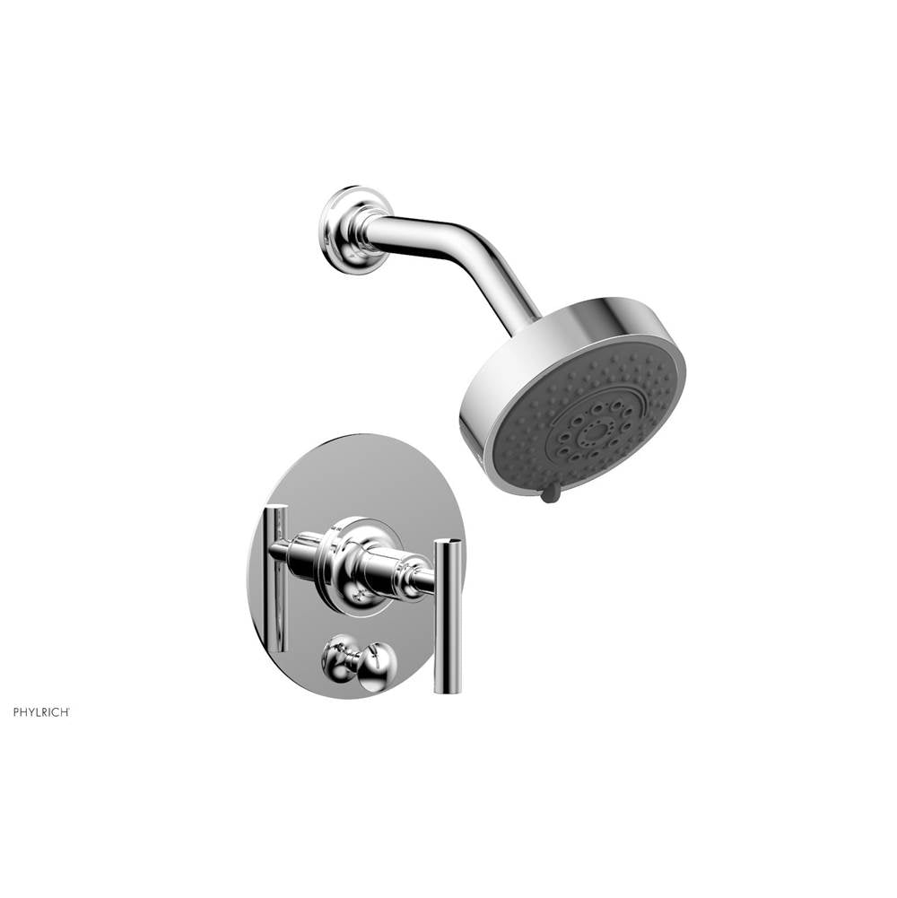 Phylrich - Pb Shower And Div Set Lever Handle Less Spt - Polished Chrome