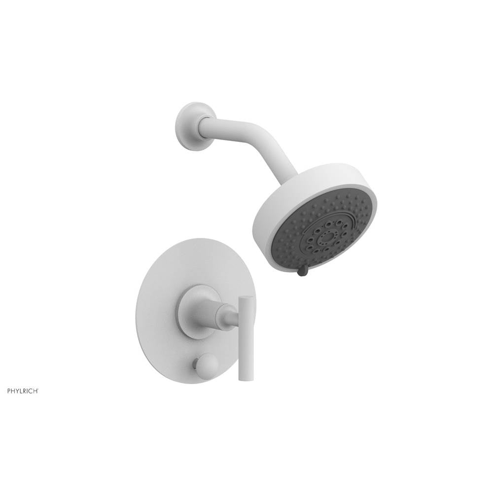 Phylrich - Pb Shower And Div Set Lever Handle Less Spt - Satin White