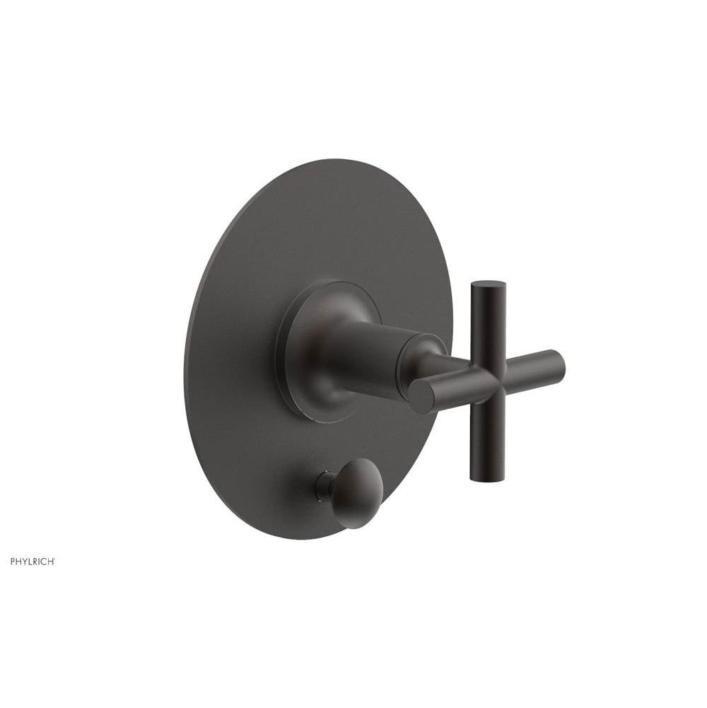 Phylrich - Pb Shower Plate W Div Set Cross Hdl Trim - Oil Rubbed Bronze