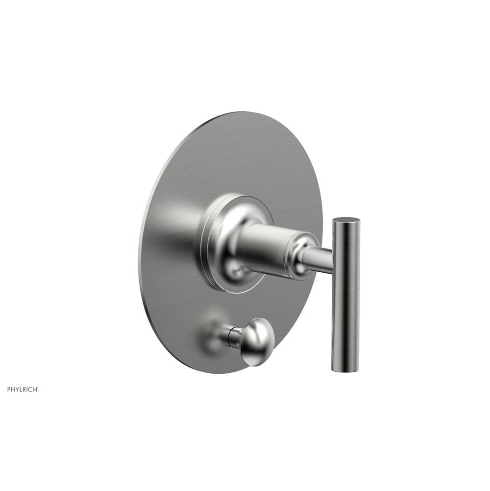 Phylrich - Pb Shower Plate W Div Set Lever Hdl Trim - Satin chrome