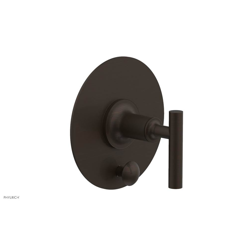 Phylrich - Pb Shower Plate W Div Set Lever Hdl Trim - Antique Bronze