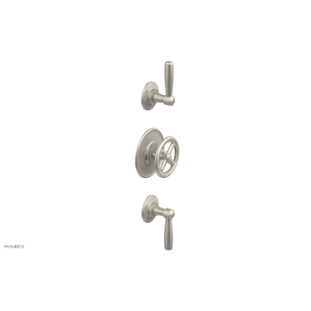Phylrich - 1/2'' And 3/4'' Works Therm Shwr To, Lever Handle - Burnished Nickel