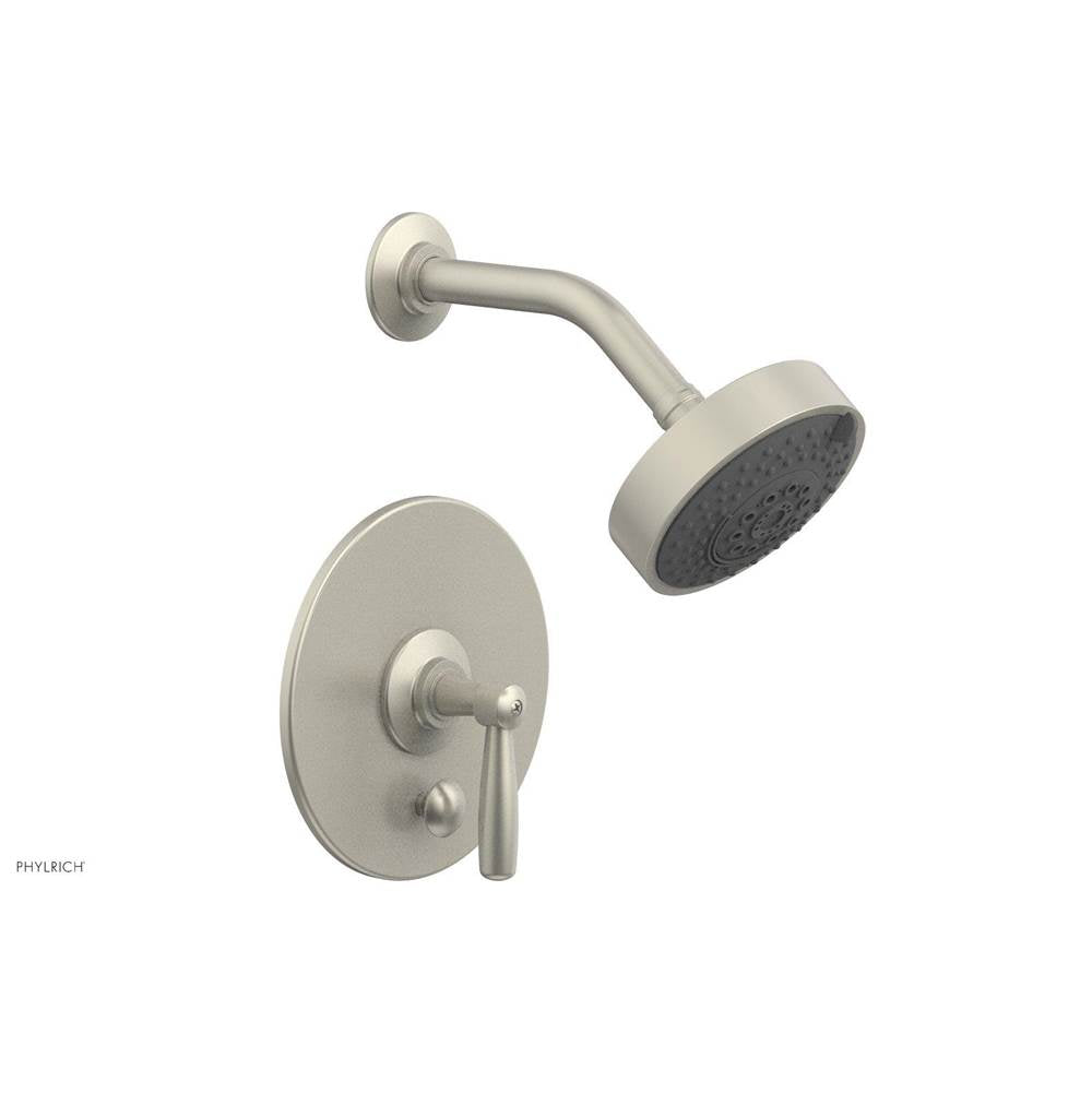 Phylrich - Pb Works Shwr And Div Set, Lever Handle - Burnished Nickel