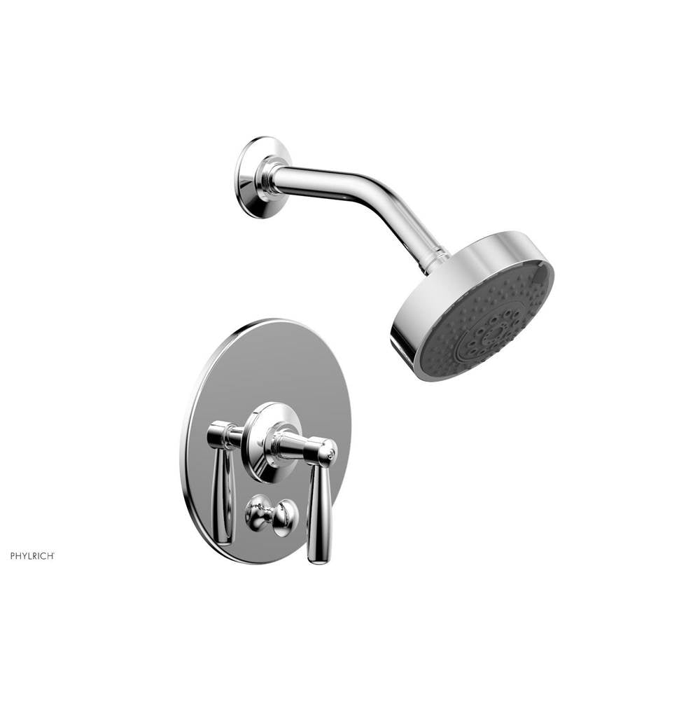 Phylrich - Pb Works Shwr And Div Set, Lever Handle - Polished Chrome