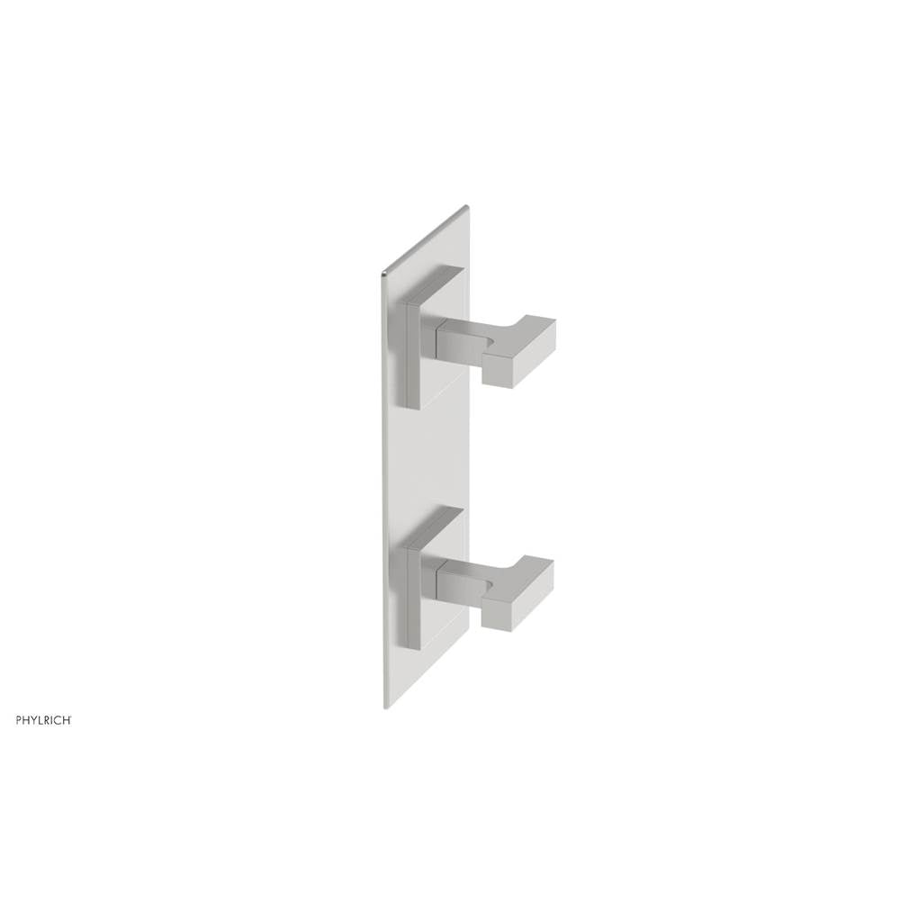 Phylrich - CROI - Thermostatic Valve with Volume Control or Diverter - Lever Handles - Satin chrome