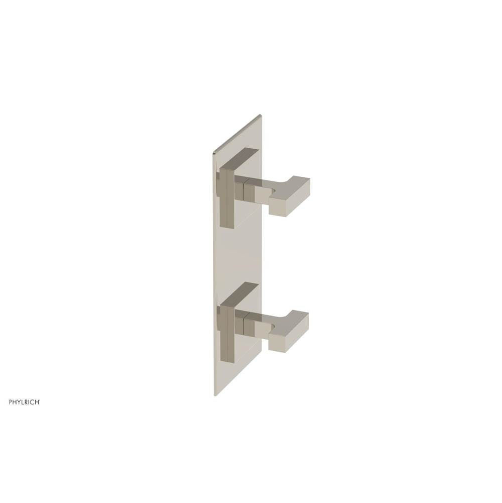 Phylrich - CROI - Thermostatic Valve with Volume Control or Diverter - Lever Handles - Polished Nickel