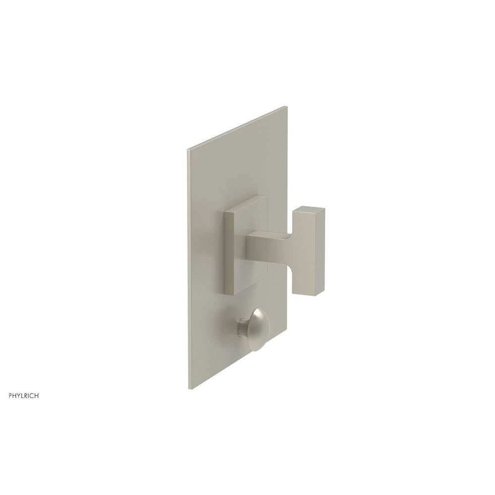 Phylrich - CROI - Pressure Balance Shower Plate with Diverter and Lever Handle Trim Set - Burnished Nickel