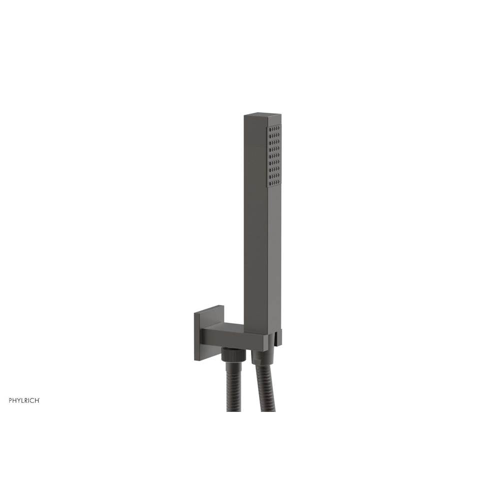 Phylrich - Square Hand Shower with Connector & Hose - Oil Rubbed Bronze