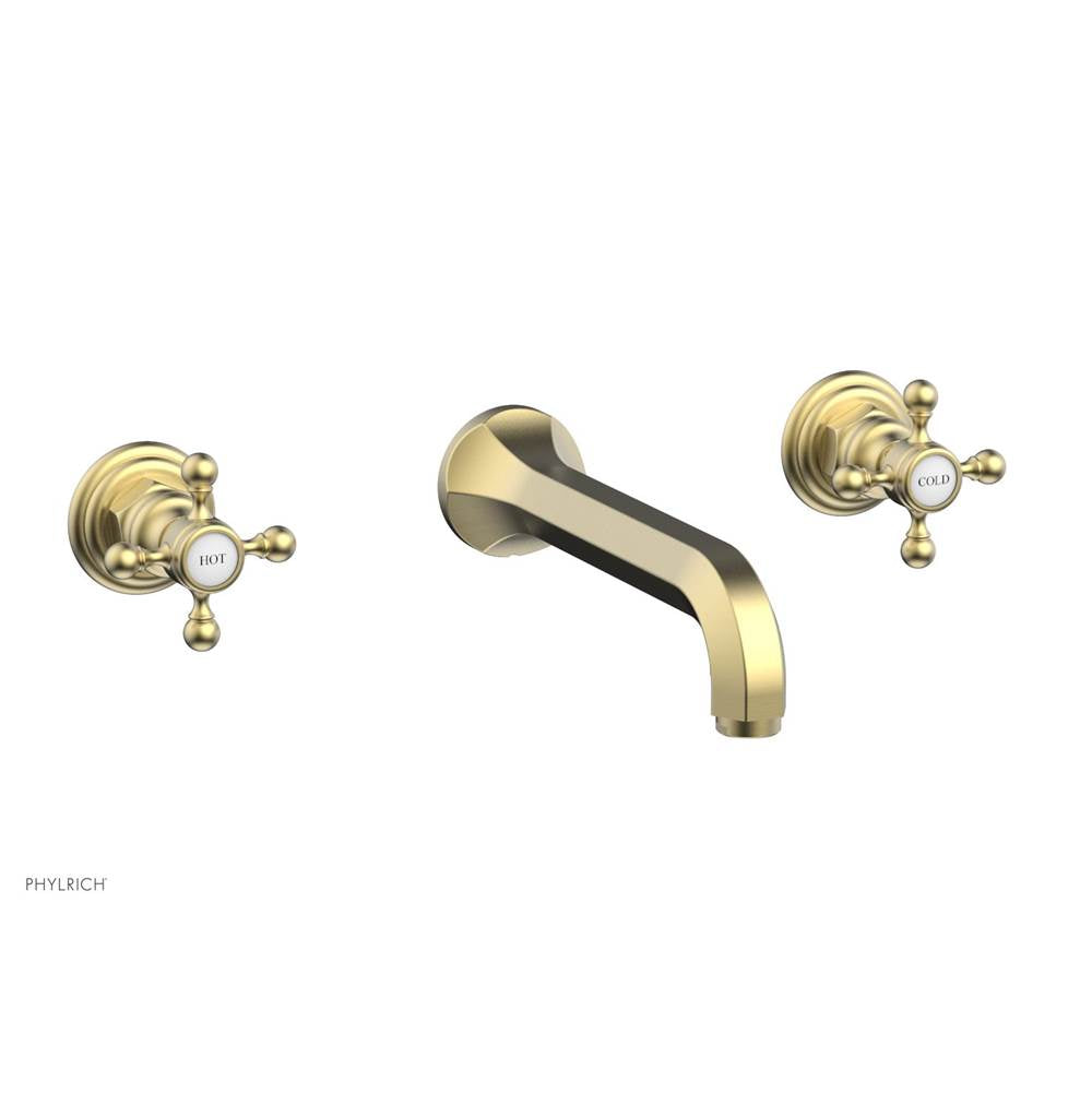 Phylrich - W/Lav, Cross Hdl, To - Burnished Gold