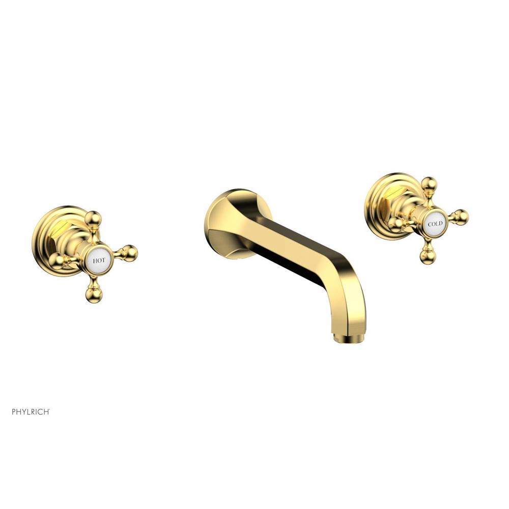 Phylrich - W/Lav, Cross Hdl, To - Satin Gold