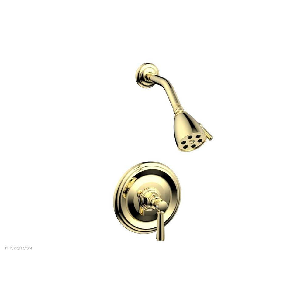 Phylrich - Pb Shwr To, Lever Hdl - Polished Brass