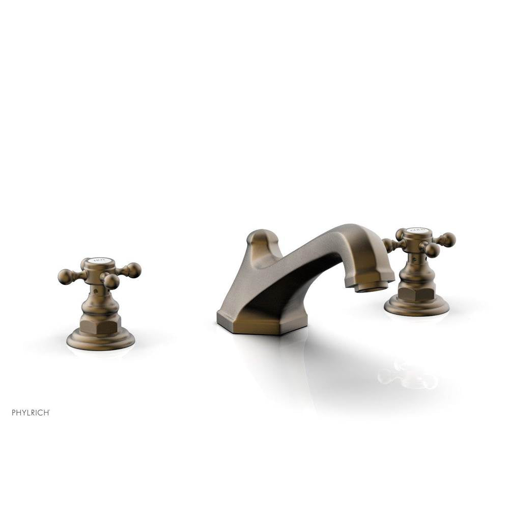 Phylrich - Deck Tub Set To Cr Hdl - Old English Brass