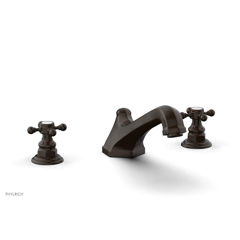 Phylrich - Deck Tub Set To Cr Hdl - Antique Bronze