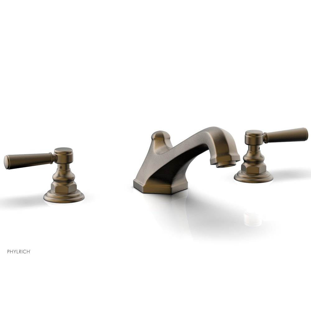 Phylrich - Deck Tub Set To Lv Hdl - Old English Brass