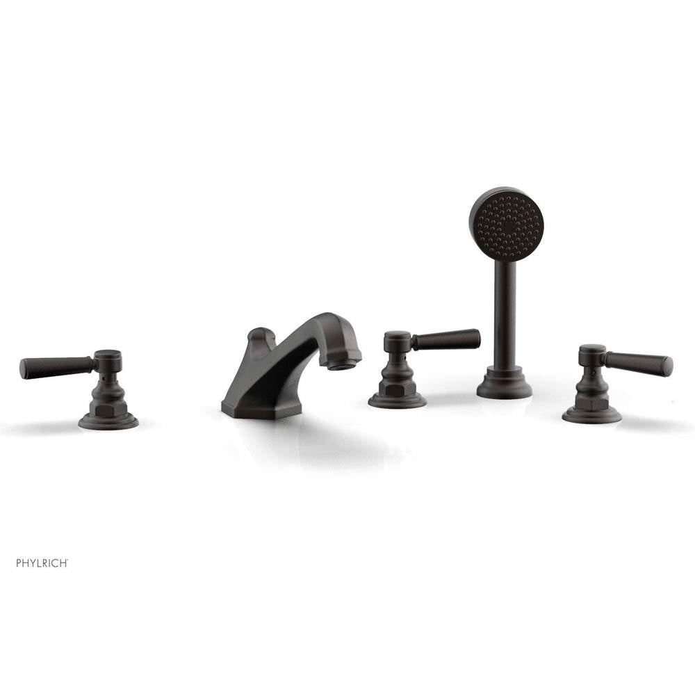 Phylrich - Deck Tub W/Hs To Cr Hdl - Oil Rubbed Bronze