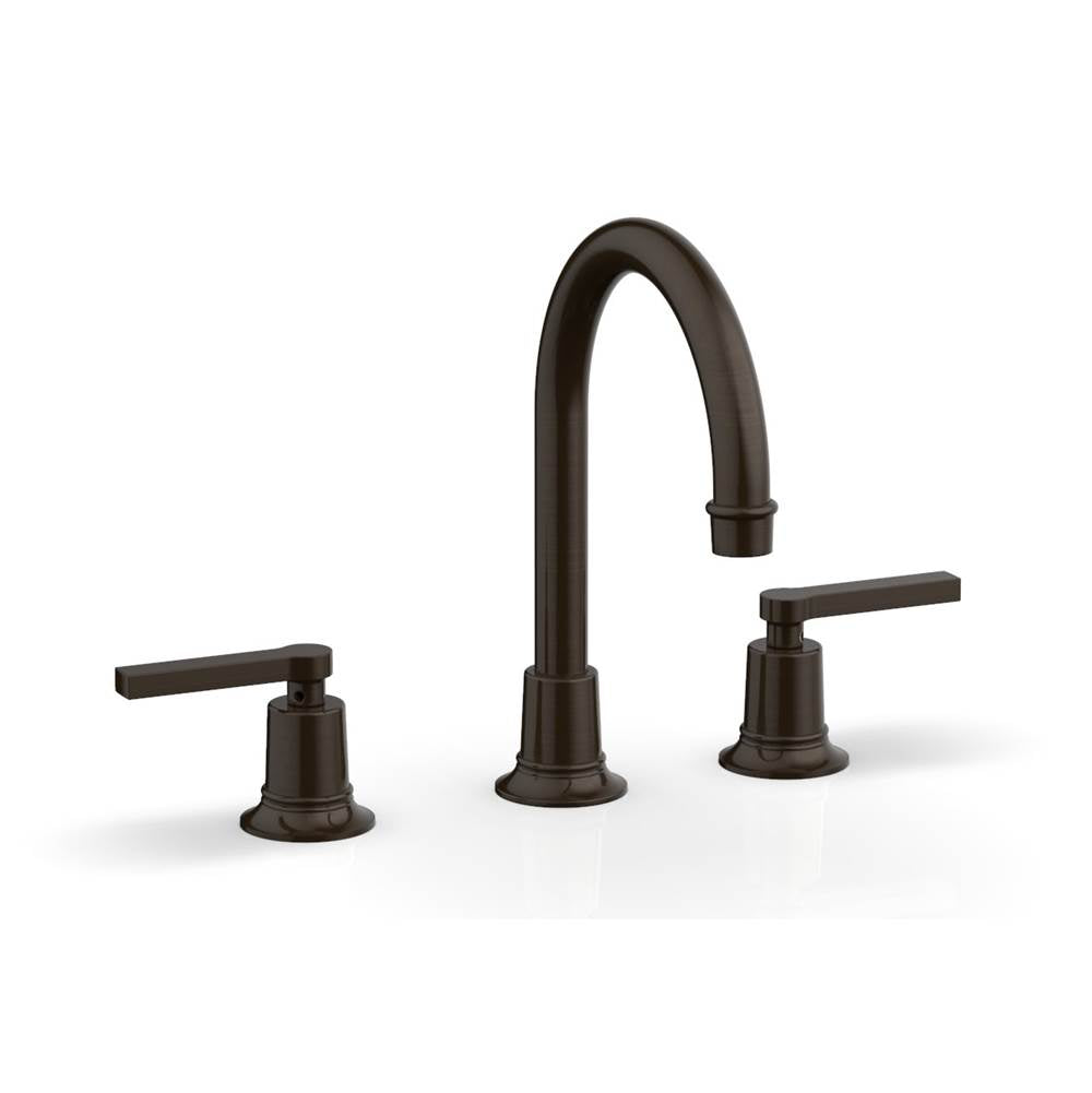 Phylrich - Widespread Faucet Hex Modlever Hdls - Antique Bronze