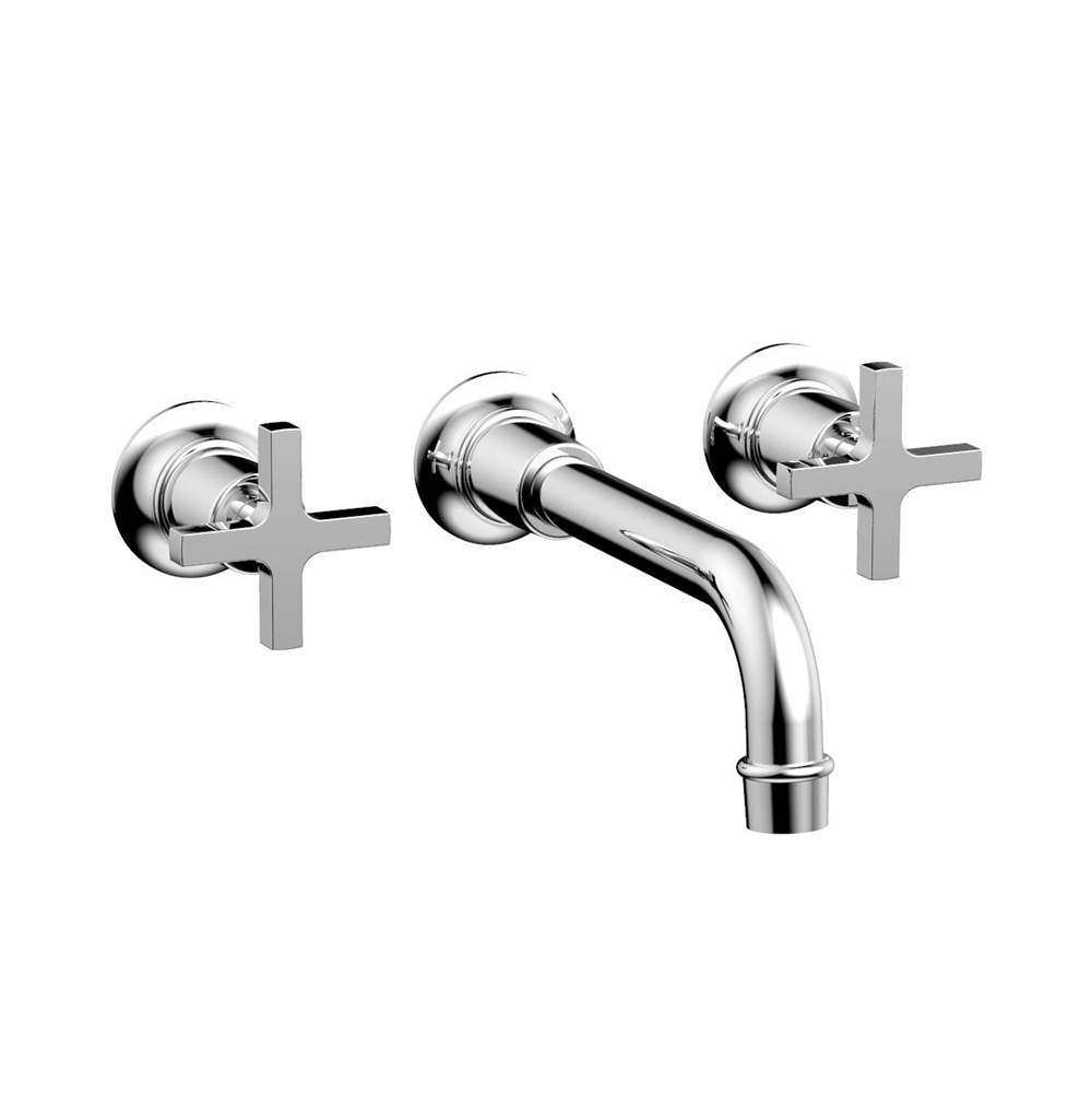 Phylrich - Wall Lav To, Cross Hdl - Polished Chrome