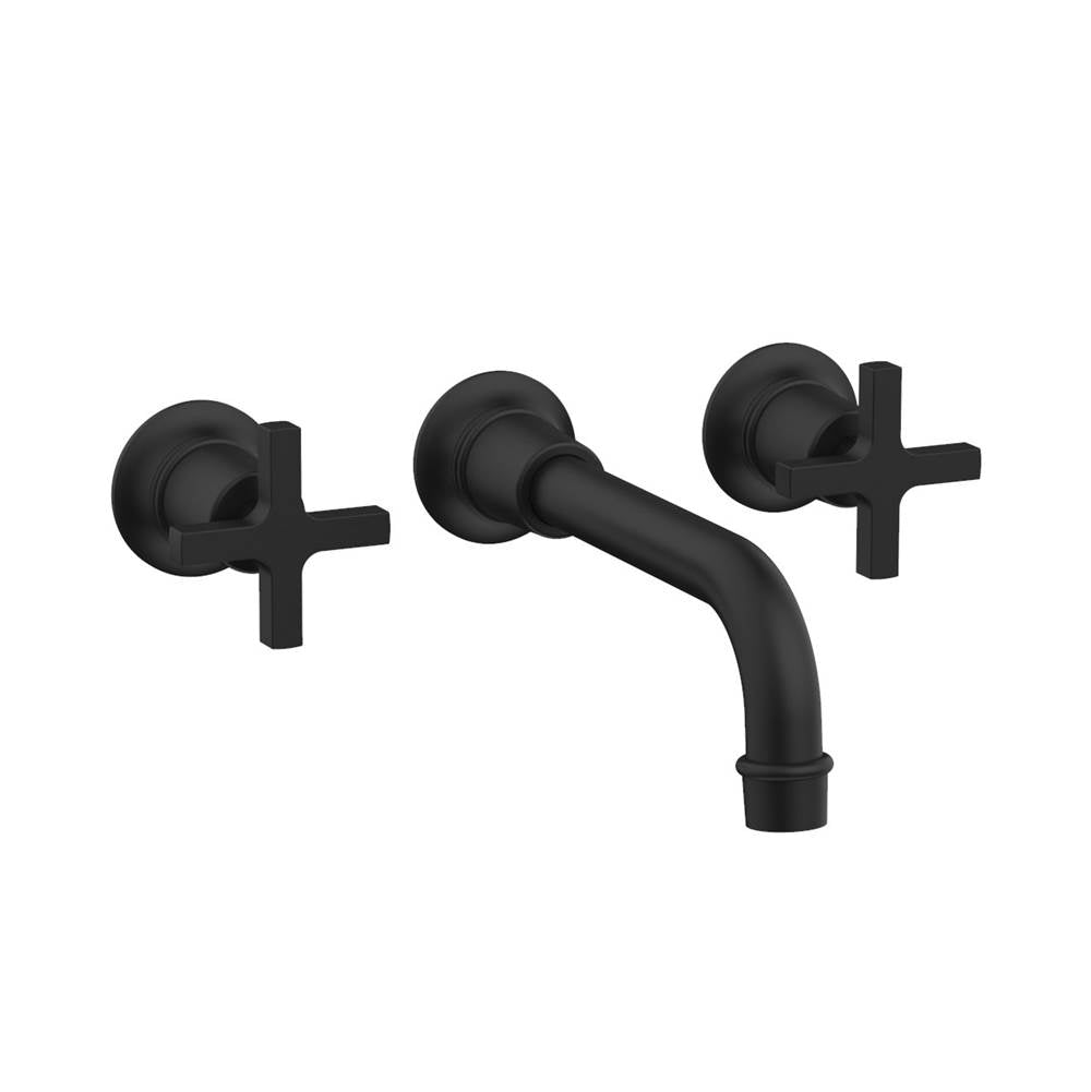 Phylrich - Wall Lav To, Cross Hdl - Matte Black