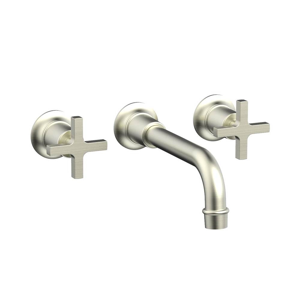 Phylrich - Wall Lav To, Cross Hdl - Satin Nickel