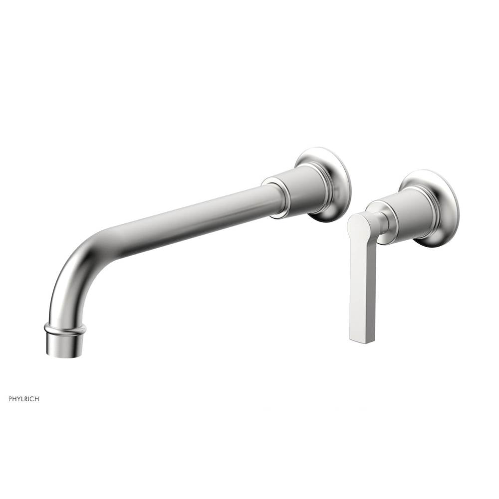 Phylrich - Single Lever Hdl W/L W 10'' Spt Hex Modern - Satin chrome