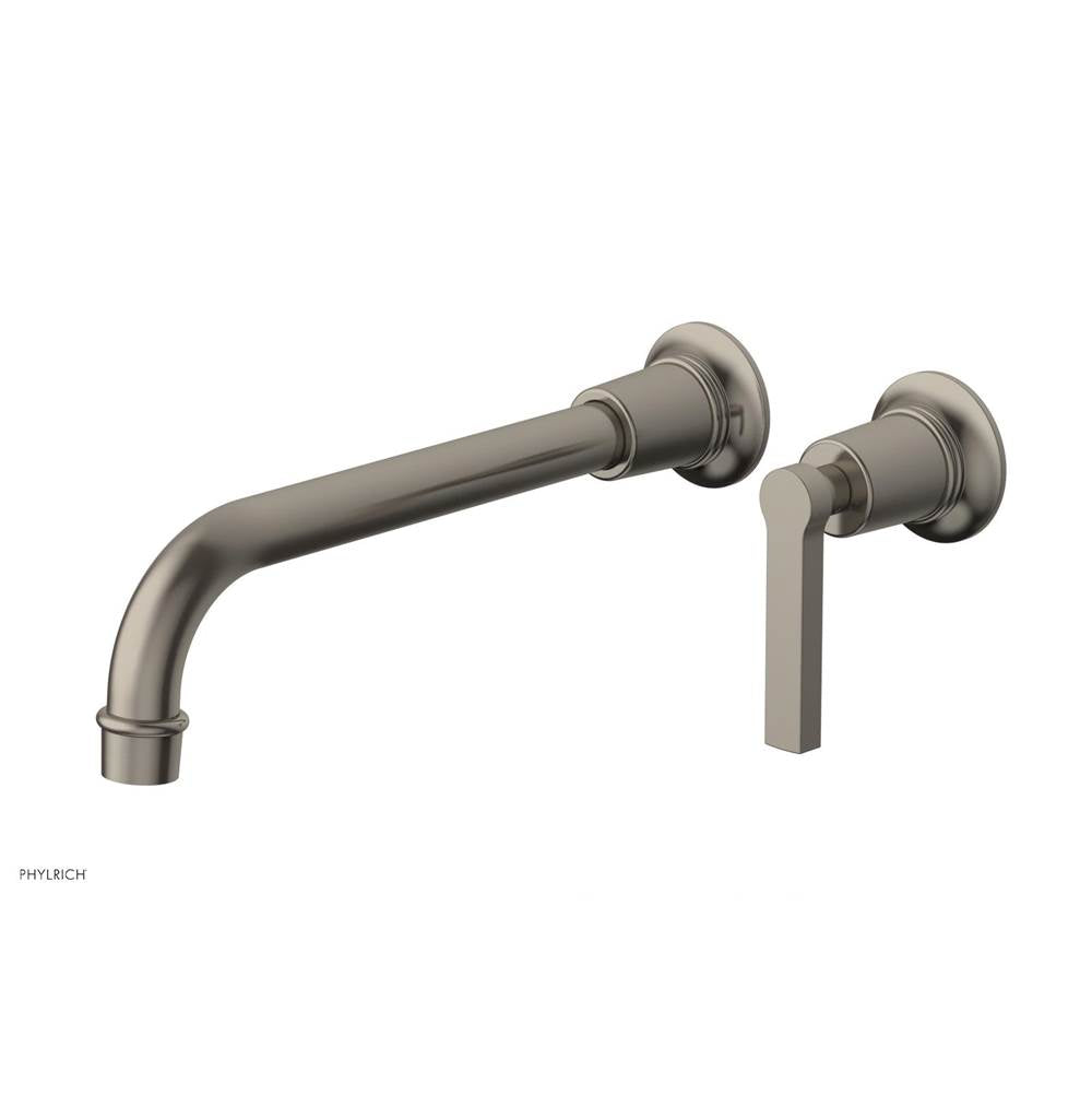 Phylrich - Single Lever Hdl W/L W 10'' Spt Hex Modern - Pewter