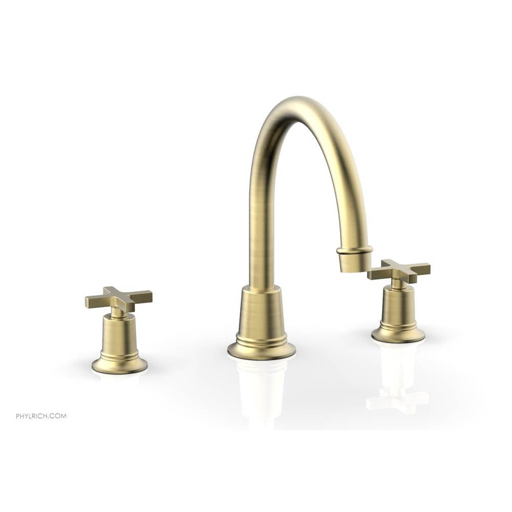 Phylrich - D/Tub Set To, Cross Hdl - Burnished Gold