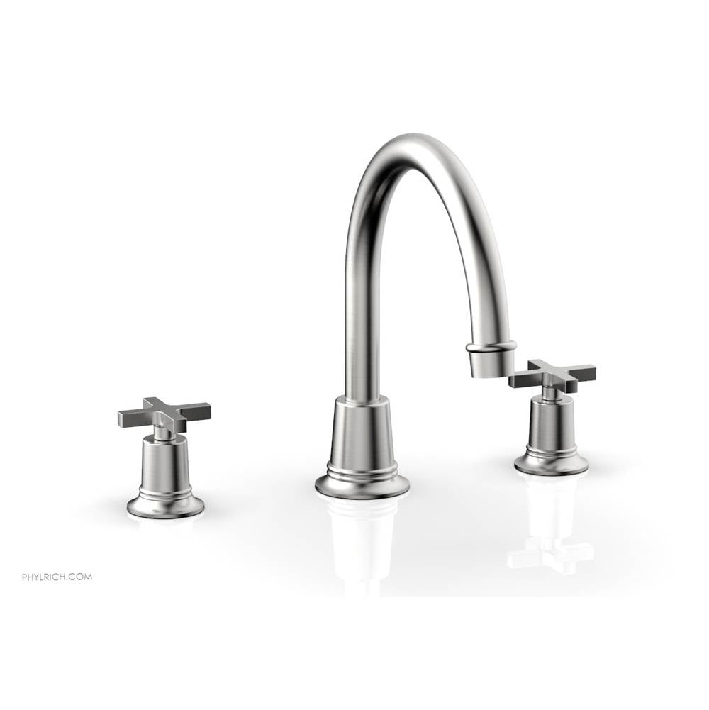 Phylrich - D/Tub Set To, Cross Hdl - Satin chrome