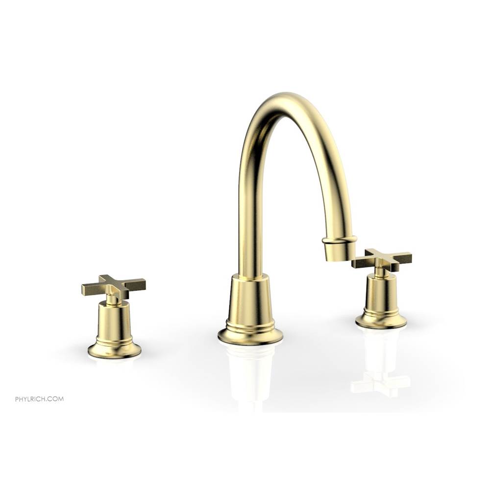 Phylrich - D/Tub Set To, Cross Hdl - Polished Brass Uncoated