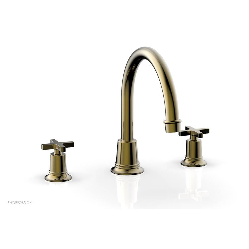 Phylrich - D/Tub Set To, Cross Hdl - Antique Brass